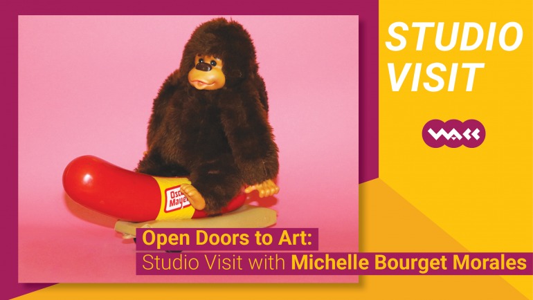 Open Doors to Art: Studio Visit with Michelle Bourget Morales