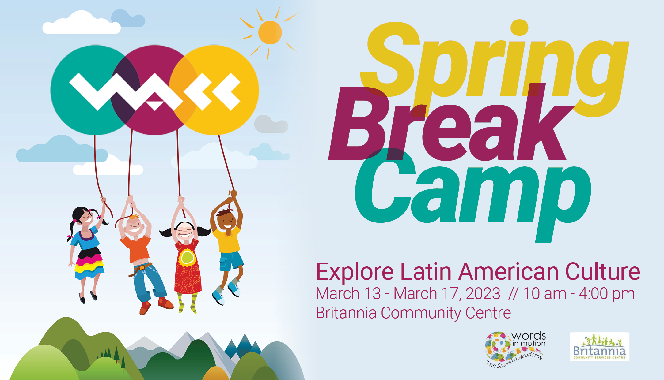 Spring Break Camp Explore Latin American Culture VLACC