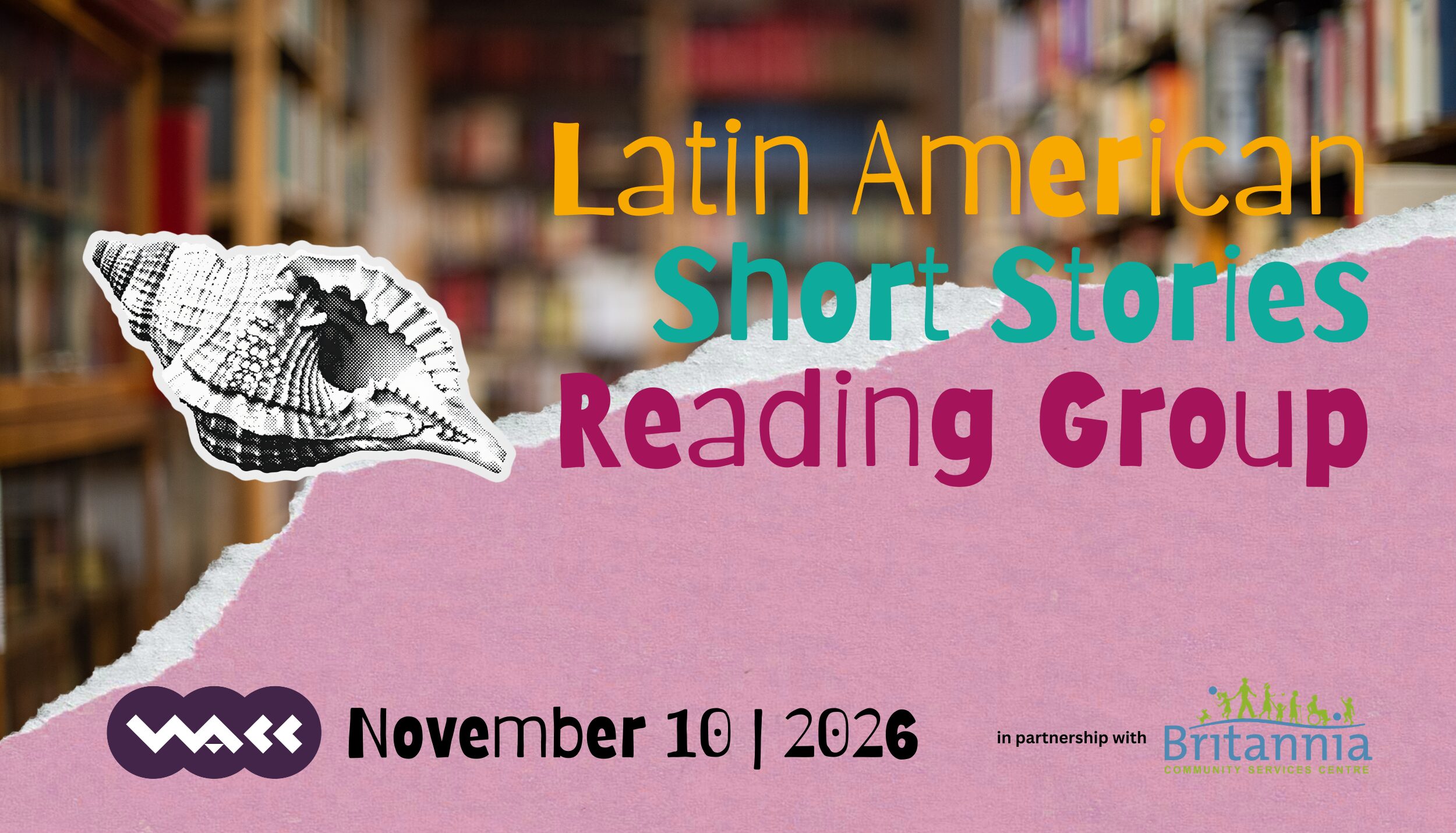 Latin American Short Stories Reading Group - November 2026
